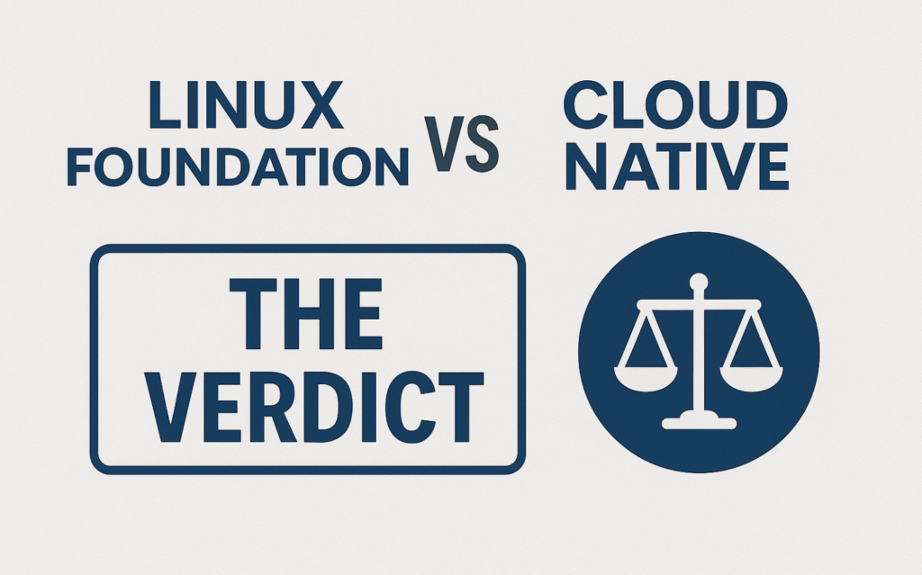 Linux foundation vs. Clous native - the verdict